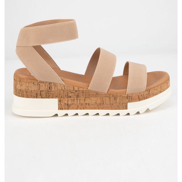 STEVE MADDEN Bandi Flatform Sandals Size 11 - Excellent Condition - Picture 2 of 9